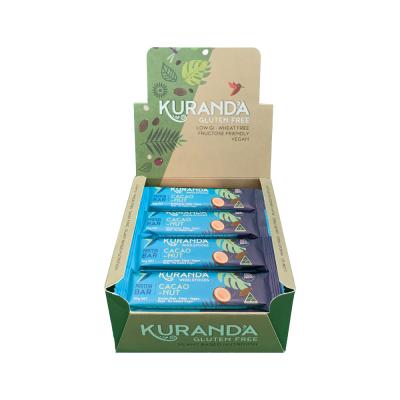 Kuranda Wholefoods Gluten Free Protein Bars Cacao Nut 50g x 16 Display